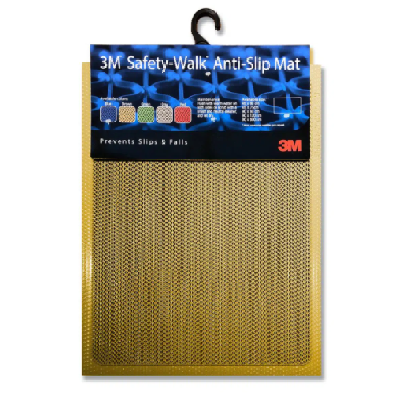 3M Safety Walk Anti-Slip Mat - BROWN 45CM X 60CM